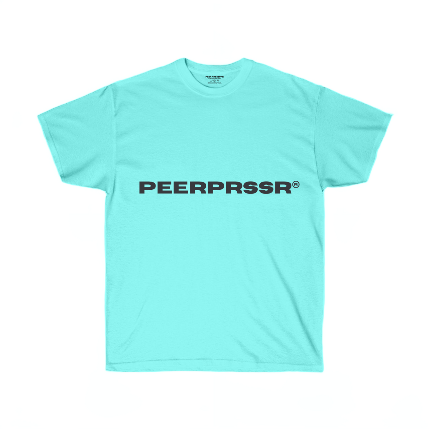 FUNDAMENTALS TEE (CYAN)